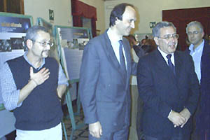 Le autorità visitano la mostra