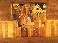 Pannello Ligneo di Duilio Cambellotti