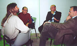 Incontro con l'ass. Rinaldi e il prof. Reina