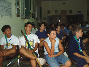la lezione a Turi del 04/08/2004