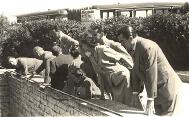 Visita dell'ambasciatore di Spagna - 1951