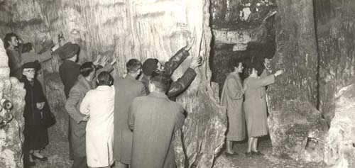 Visita di non vedenti - 1952